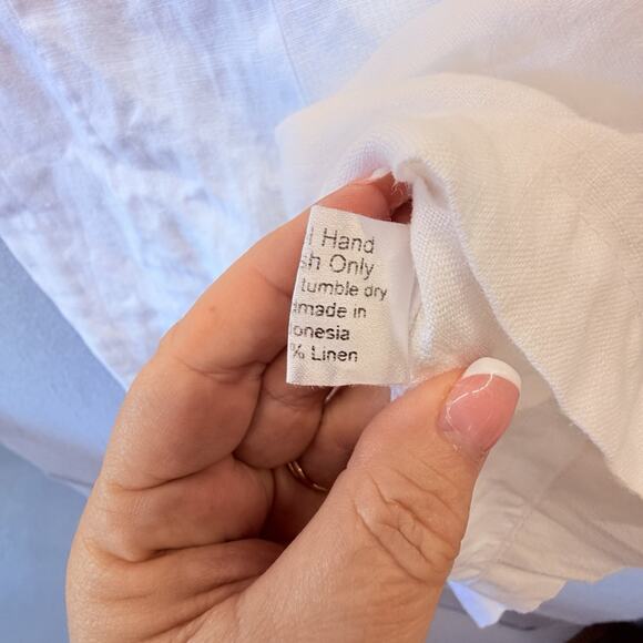 SIR the label Overalls Shortalls Size Small 100% Linen Spring Romper Playsuit - Picture 3 of 10